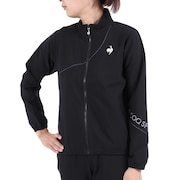ルコック スポルティフ(Lecoq Sportif)(レディース)ヒートナビクロス スタンドジャケット QMWWJF21 BK