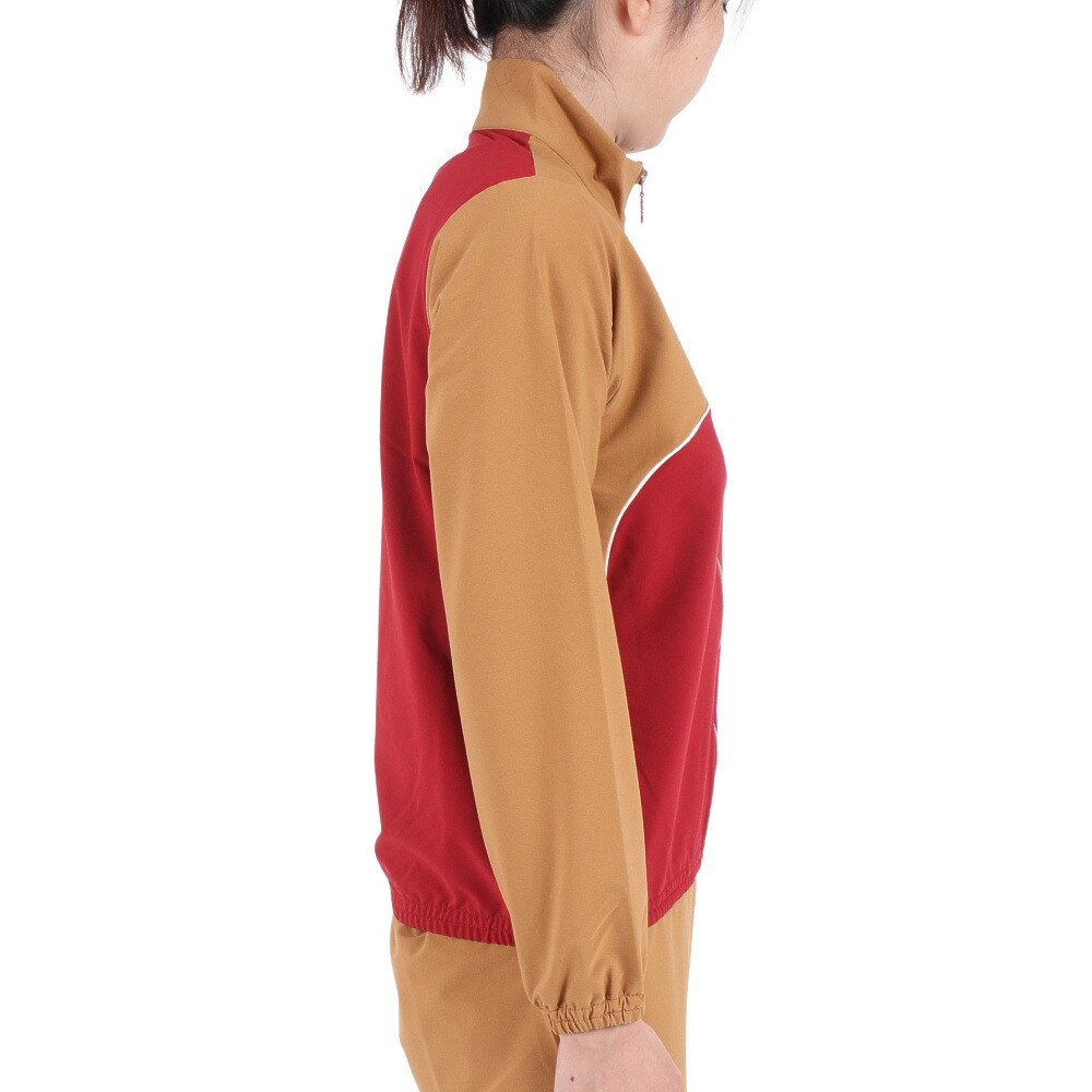ルコック スポルティフ（Lecoq Sportif）（レディース）ヒートナビクロス スタンドジャケット QMWWJF21 RDBW
