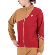 ルコック スポルティフ(Lecoq Sportif)(レディース)ヒートナビクロス スタンドジャケット QMWWJF21 RDBW