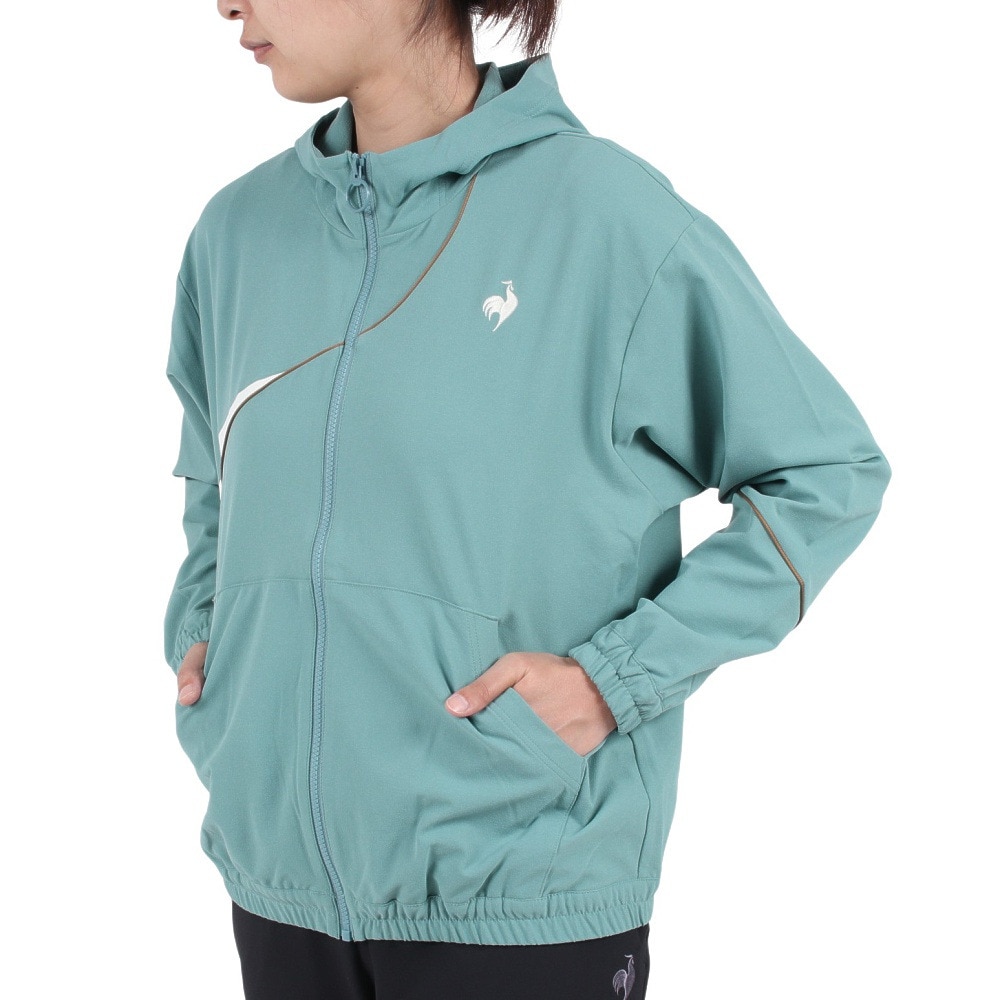 ルコックスポルティフ（lecoqsportif）（レディース）LCS Plume ジャケット QMWWJF22 GR