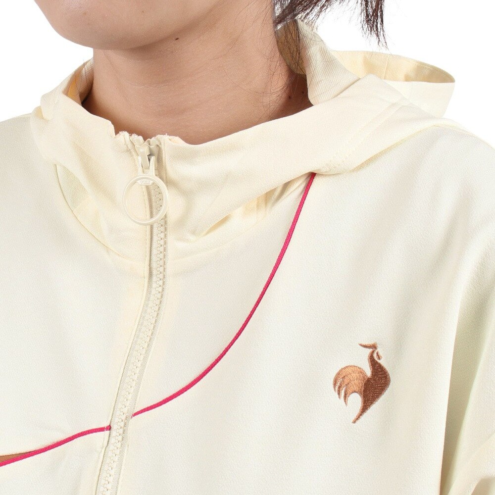 ルコックスポルティフ（lecoqsportif）（レディース）LCS Plume ジャケット QMWWJF22 WH