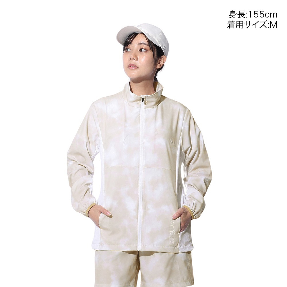 ジローム（GIRAUDM）（レディース）ジャケット uv UV 絶耐撥水 ストレッチ ベージュ STCROSSWU ジャケット WU4S0041-TR852-GRSD BEG