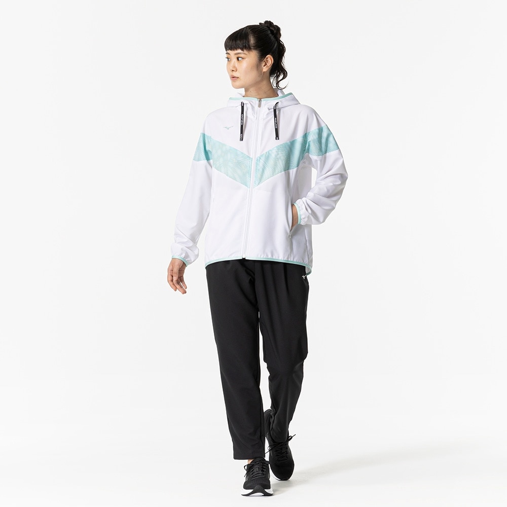 ミズノ（MIZUNO）（レディース）ムーブクロスフーディ 32MCB34001