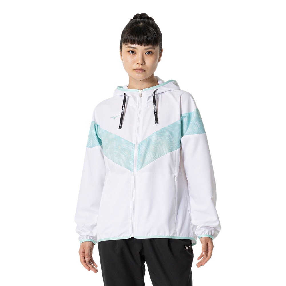 ミズノ（MIZUNO）（レディース）ムーブクロスフーディ 32MCB34001