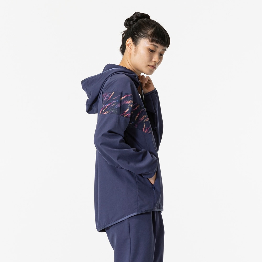 ミズノ（MIZUNO）（レディース）ムーブクロスフーディ 32MCB34012