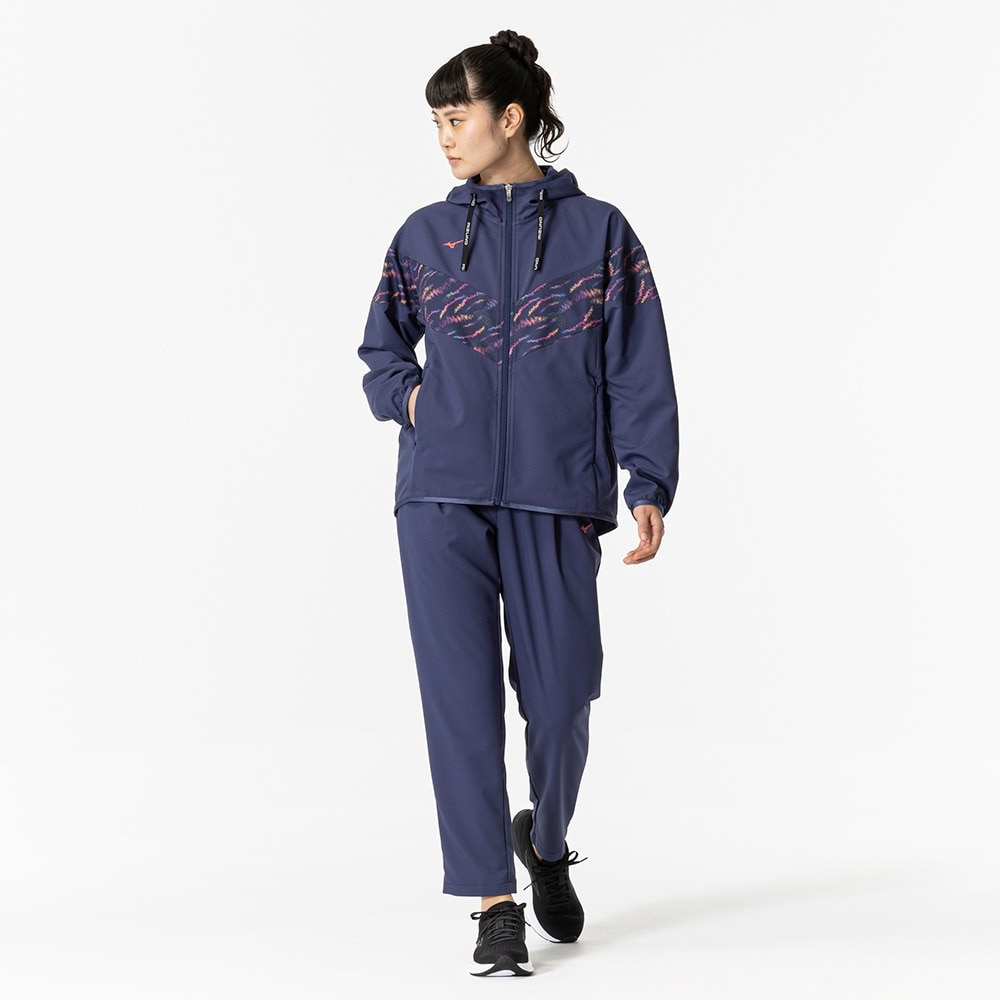 ミズノ（MIZUNO）（レディース）ムーブクロスフーディ 32MCB34012