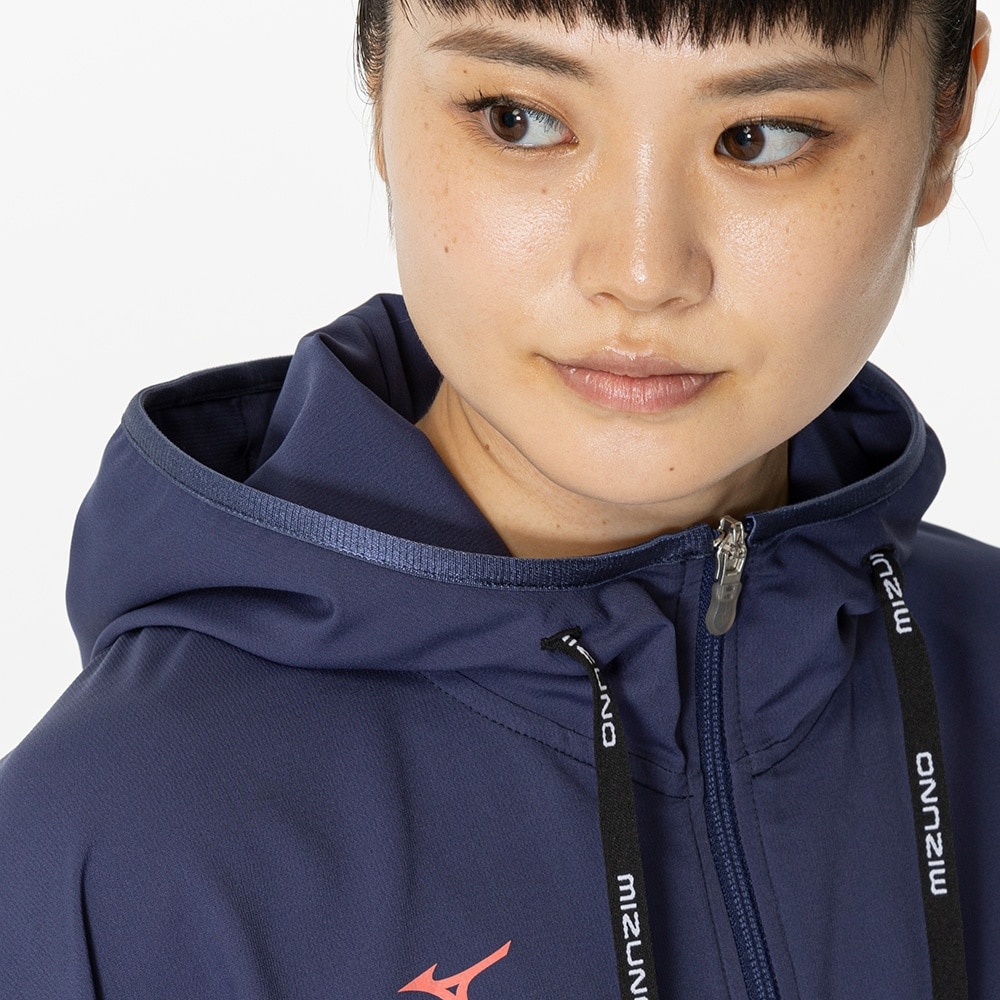 ミズノ（MIZUNO）（レディース）ムーブクロスフーディ 32MCB34012