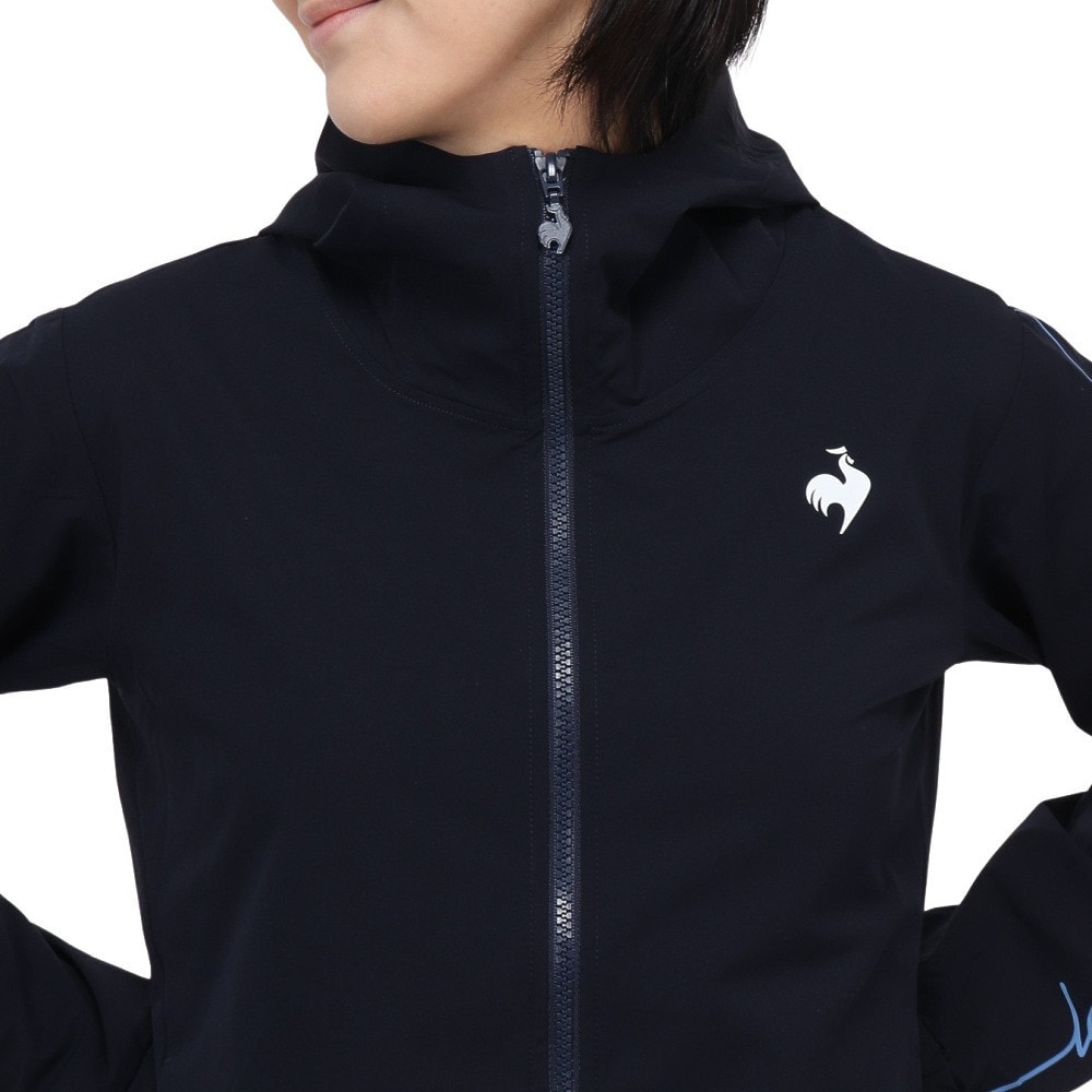 ルコックスポルティフ（lecoqsportif）（レディース）ストレッチクロス ジャケット QMWXJF20 NV