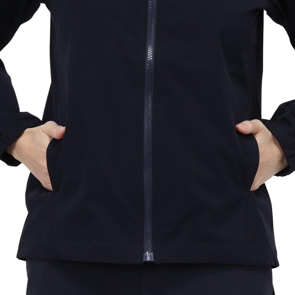 ルコックスポルティフ（lecoqsportif）（レディース）ストレッチクロス ジャケット QMWXJF20 NV