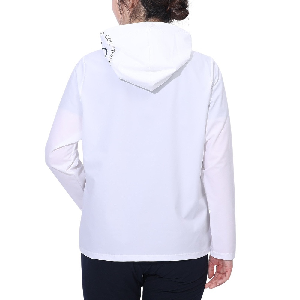 ルコックスポルティフ（lecoqsportif）（レディース）サンスクリーン クロスジャケット LT5SJK20L WH00