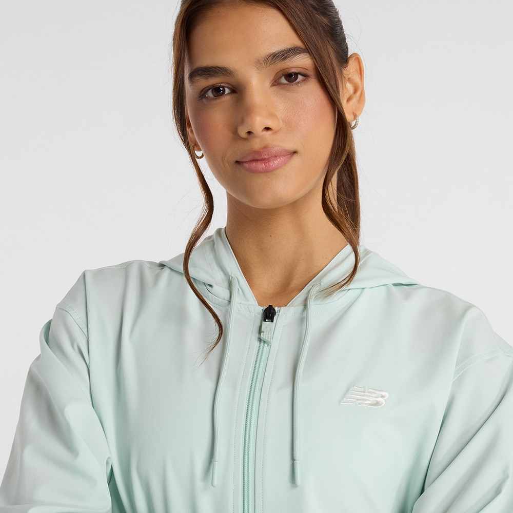 ニューバランス（new balance）（レディース）ストレッチウーブンジャケット AWJ51503CLY