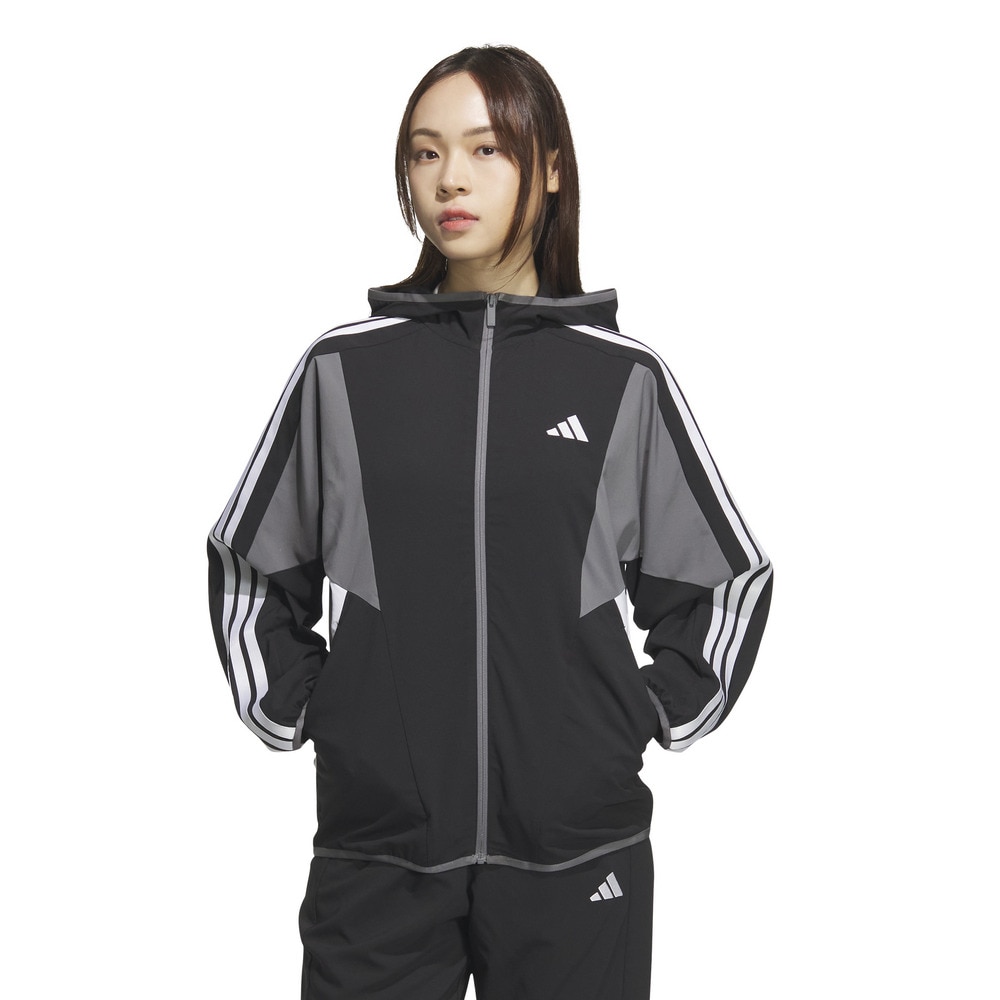 アディダス（adidas）（レディース）チーム CL ジャケット KQD79-JN9998