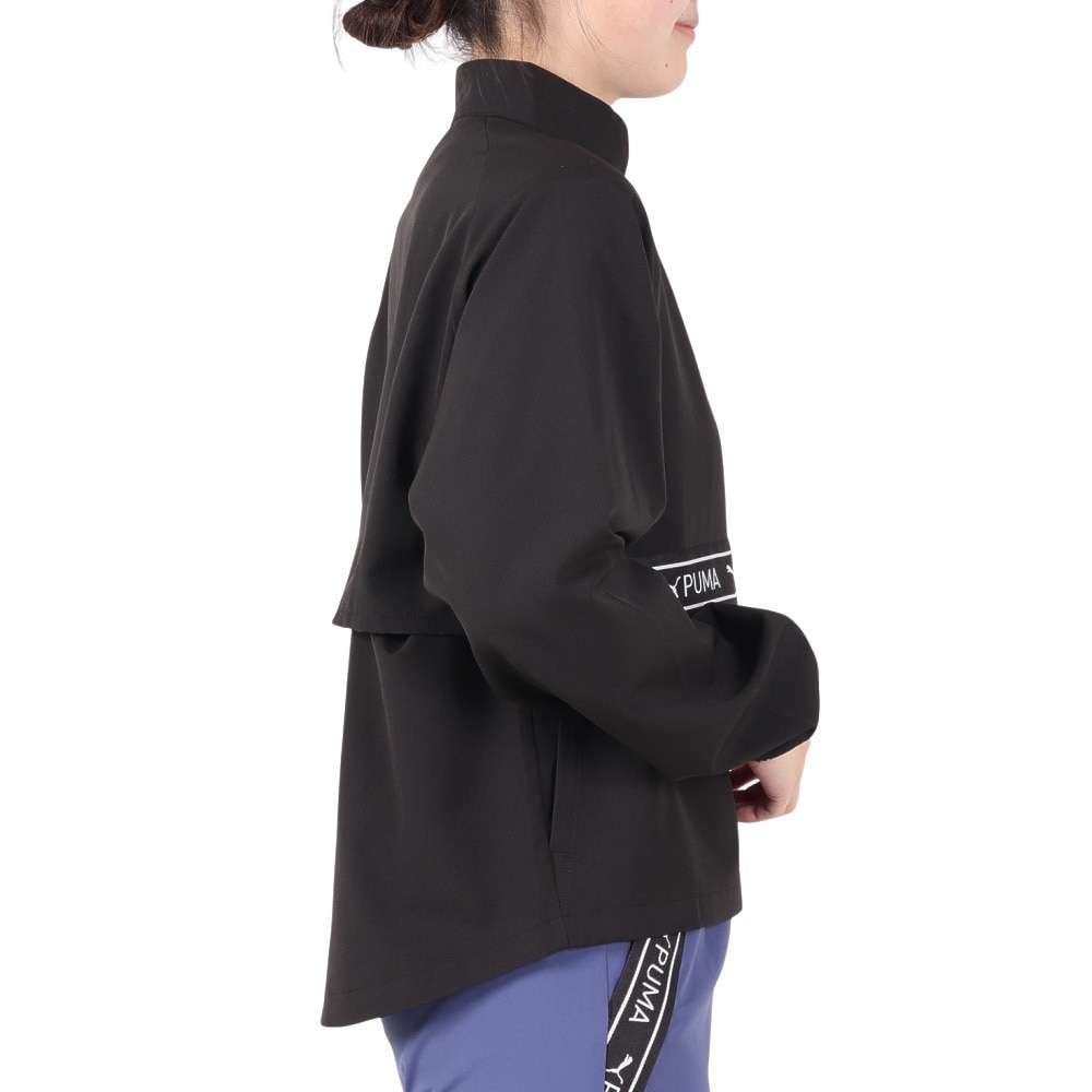 プーマ（PUMA）（レディース）トレーニング TAD クロス ウーブン ジャケット 527028 01 BLK