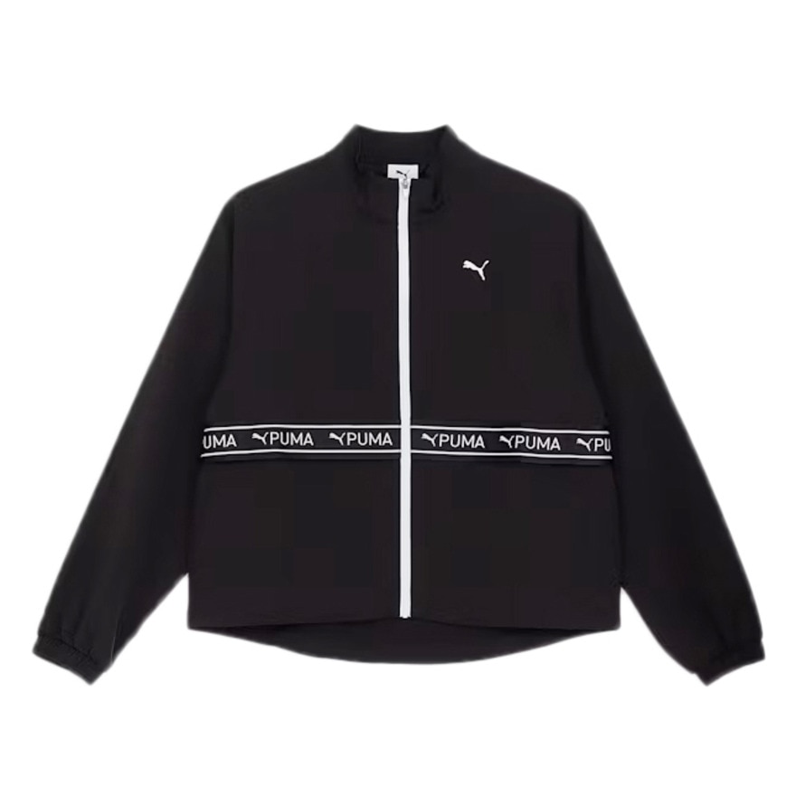 プーマ（PUMA）（レディース）トレーニング TAD クロス ウーブン ジャケット 527028 01 BLK