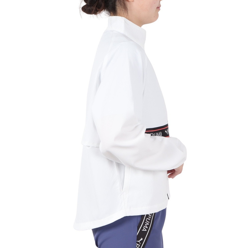 プーマ（PUMA）（レディース）トレーニング TAD クロス ウーブン ジャケット 527028 02 WHT