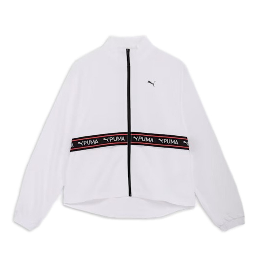 プーマ（PUMA）（レディース）トレーニング TAD クロス ウーブン ジャケット 527028 02 WHT