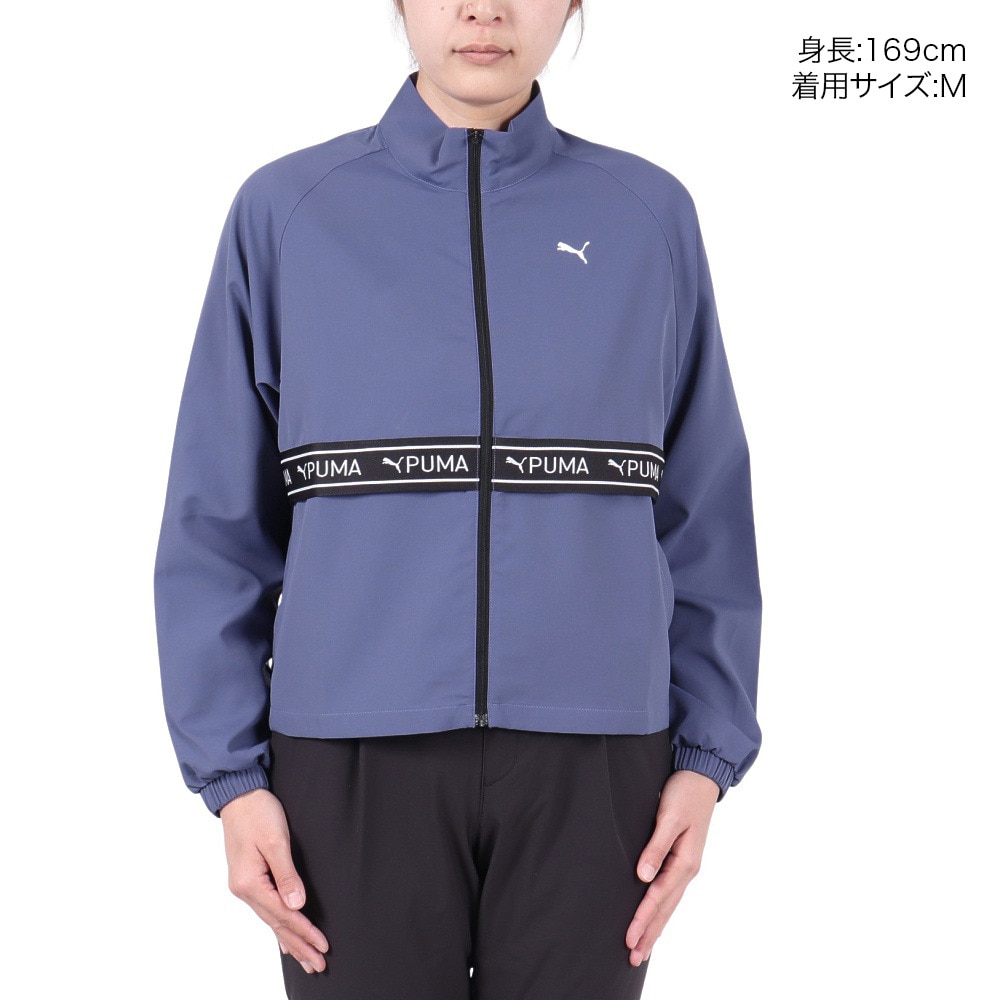 プーマ（PUMA）（レディース）トレーニング TAD クロス ウーブン ジャケット 527028 46 BGRY