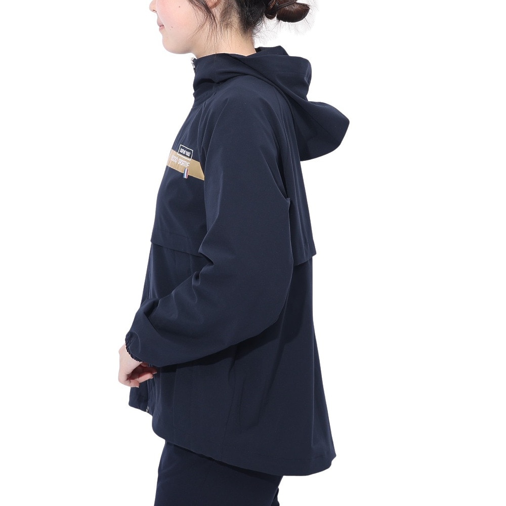 ルコックスポルティフ（lecoqsportif）（レディース）ストレッチリップ クロスジャケット LT5SJK21L NV00