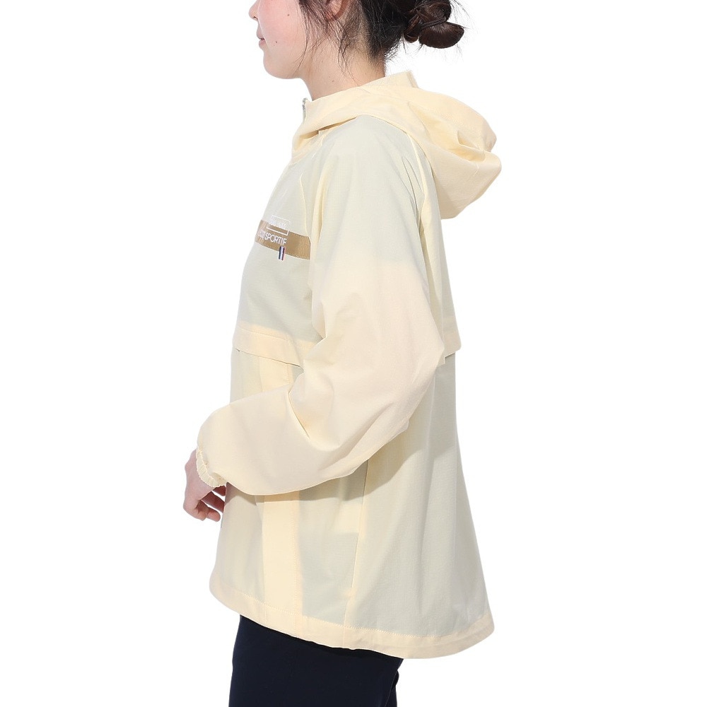 ルコックスポルティフ（lecoqsportif）（レディース）ストレッチリップ クロスジャケット LT5SJK21L YL00