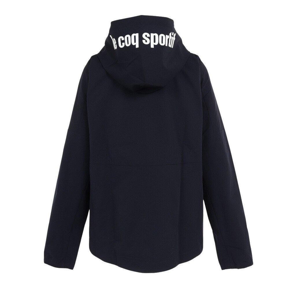 ルコックスポルティフ（lecoqsportif）（レディース）ジャージ 上下セット レディース フード付き フルジップ  クロス QMWUJF20 NV/QMWUJG20 NV