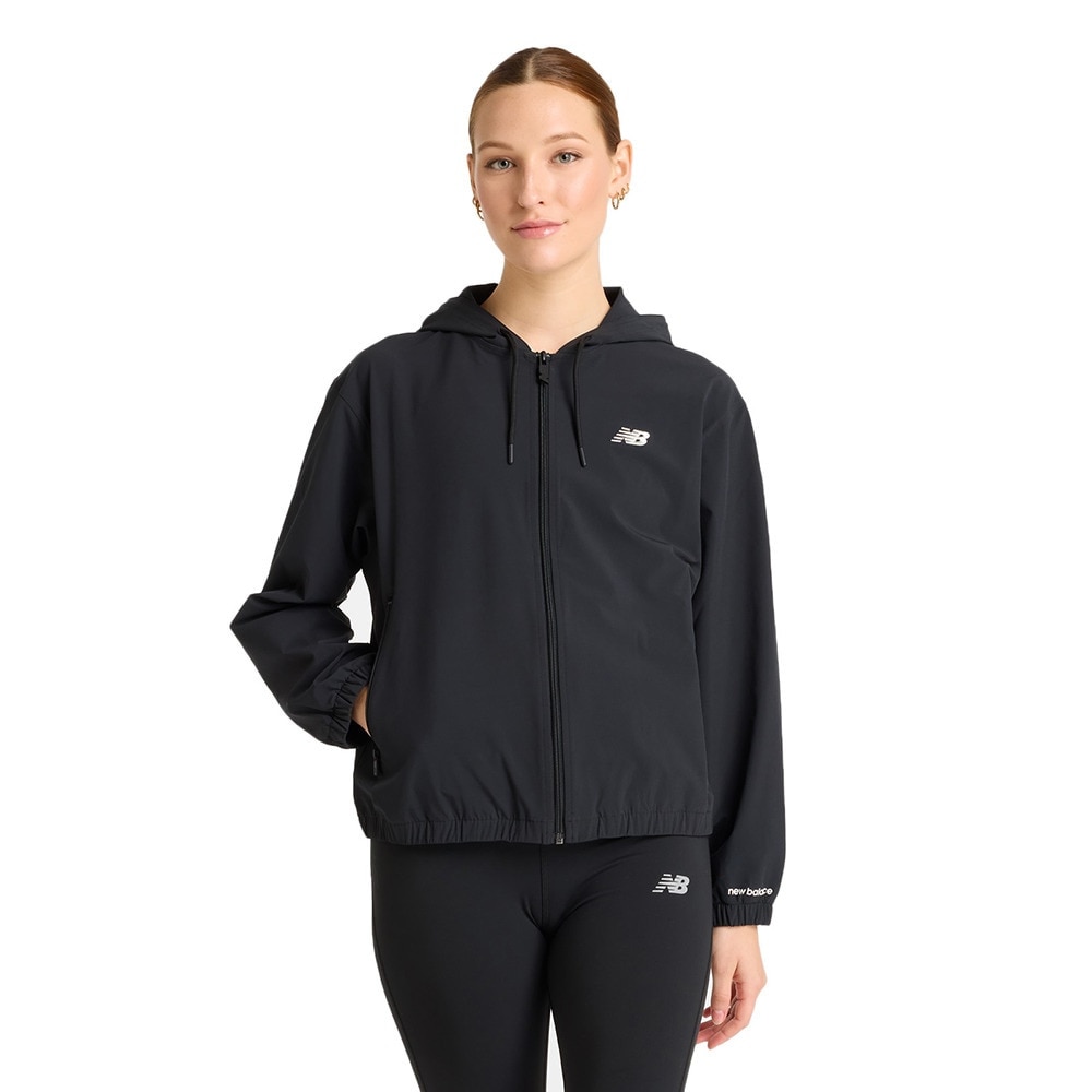ニューバランス（new balance）（レディース）ストレッチウーブン上下セット AWJ51503BK AWP51108BK