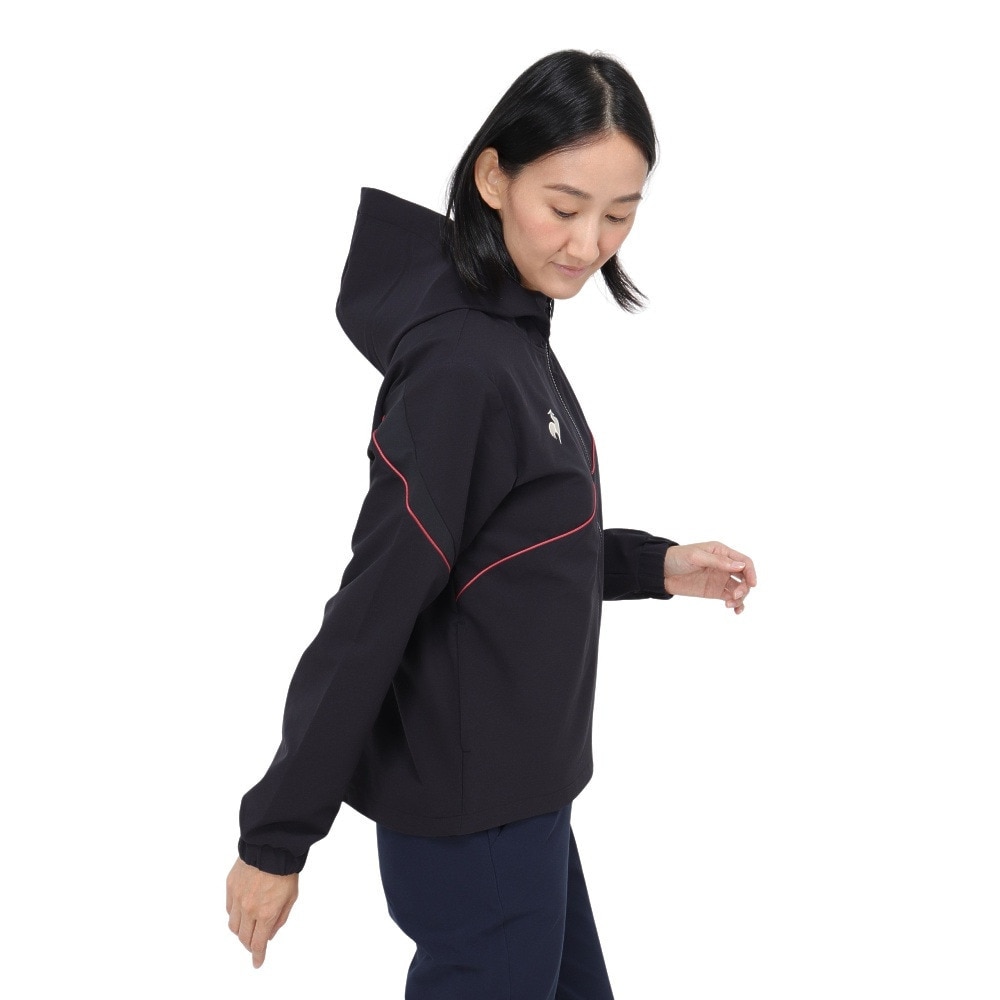 ルコックスポルティフ（lecoqsportif）（レディース）ヒートナビ クロスジャケット LT4FJK21L BK00