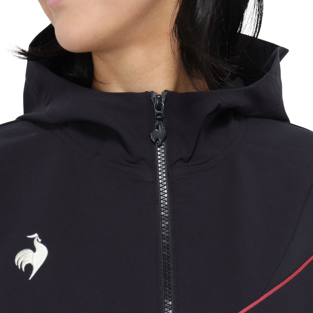 ルコックスポルティフ（lecoqsportif）（レディース）ヒートナビ クロスジャケット LT4FJK21L BK00
