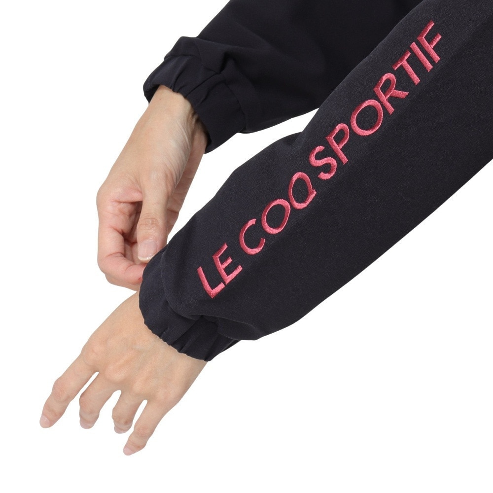 ルコックスポルティフ（lecoqsportif）（レディース）ヒートナビ クロスジャケット LT4FJK21L BK00