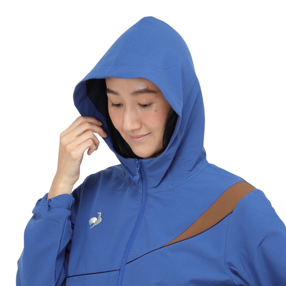 ルコックスポルティフ（lecoqsportif）（レディース）ヒートナビ クロスジャケット LT4FJK21L BL00