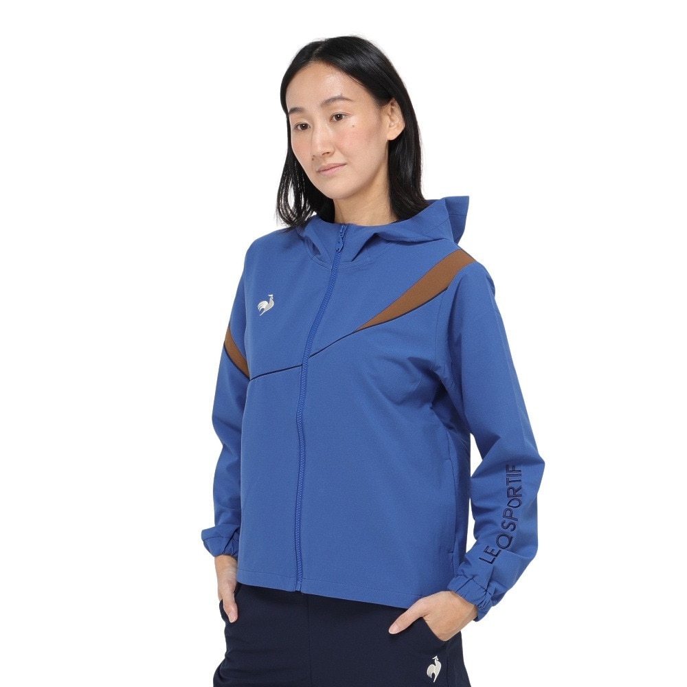 ルコックスポルティフ（lecoqsportif）（レディース）ヒートナビ クロスジャケット LT4FJK21L BL00