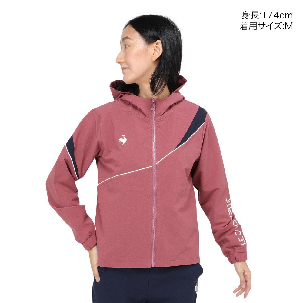 ルコックスポルティフ（lecoqsportif）（レディース）ヒートナビ クロスジャケット LT4FJK21L RD00