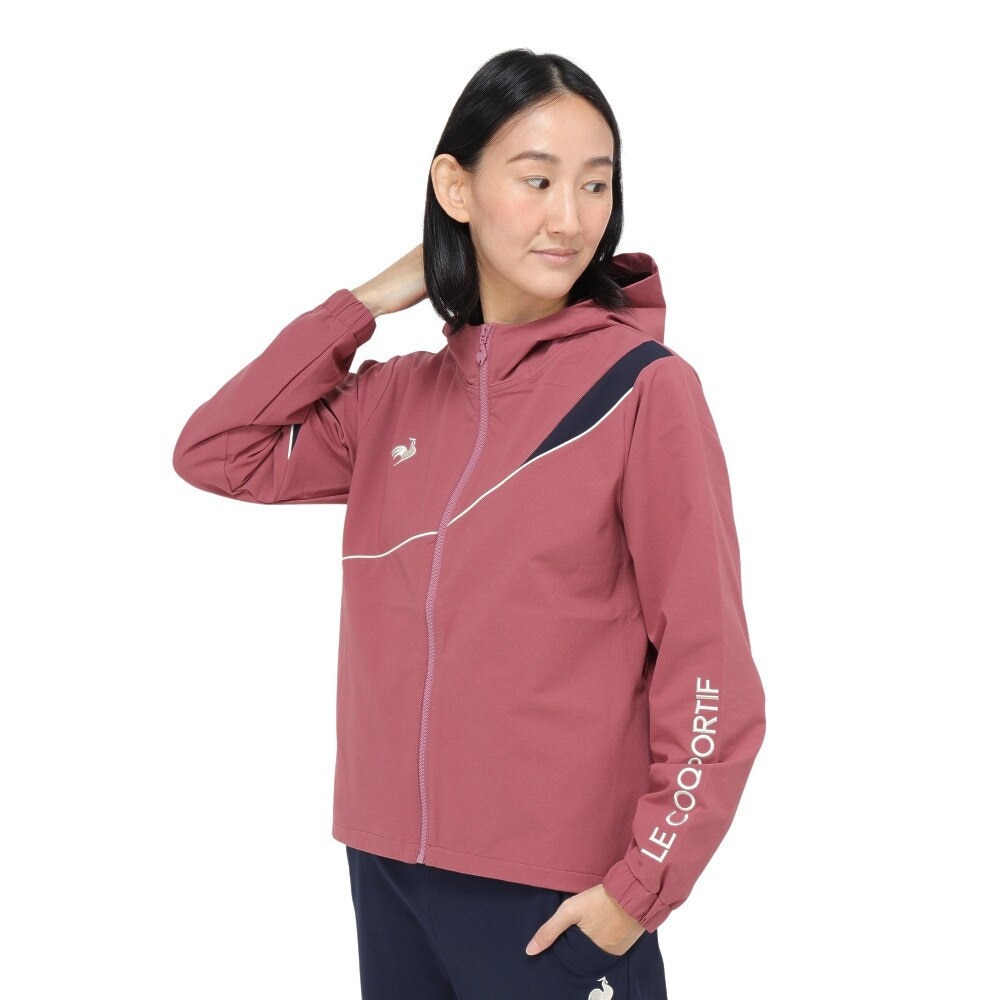 ルコックスポルティフ（lecoqsportif）（レディース）ヒートナビ クロスジャケット LT4FJK21L RD00