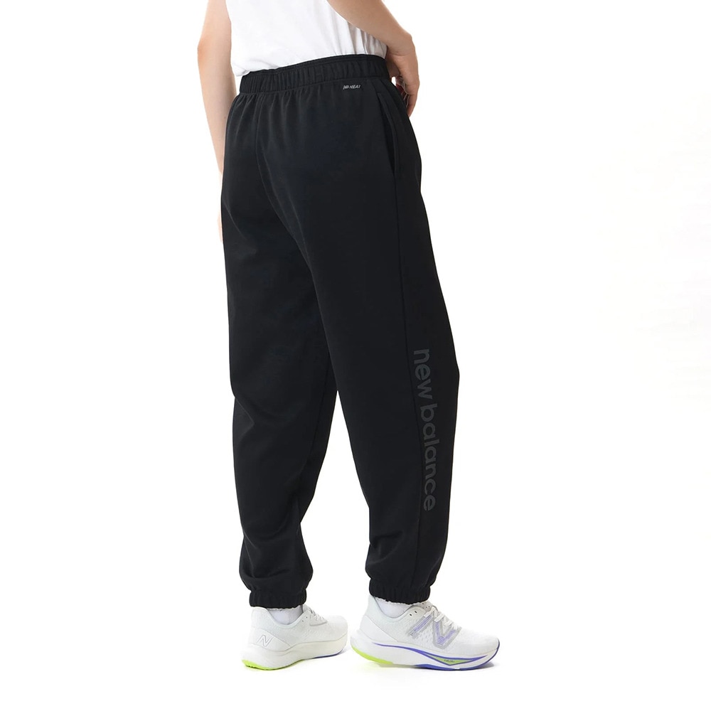 ニューバランス（new balance）（レディース）Relentless フリースジョガー AWP33188BK