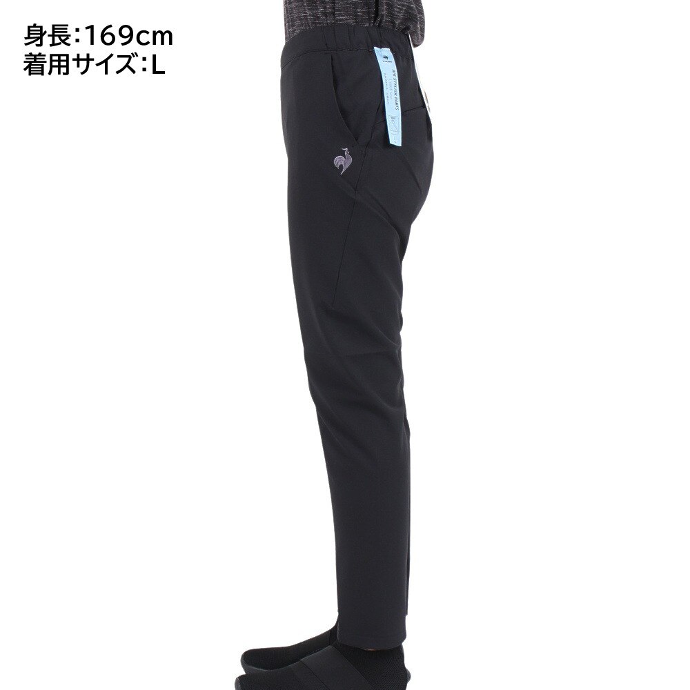 ルコック スポルティフ（Lecoq Sportif）（レディース）LCS Plume エアスタイリッシュパンツ ルフフォルム QMWWJG22 BK