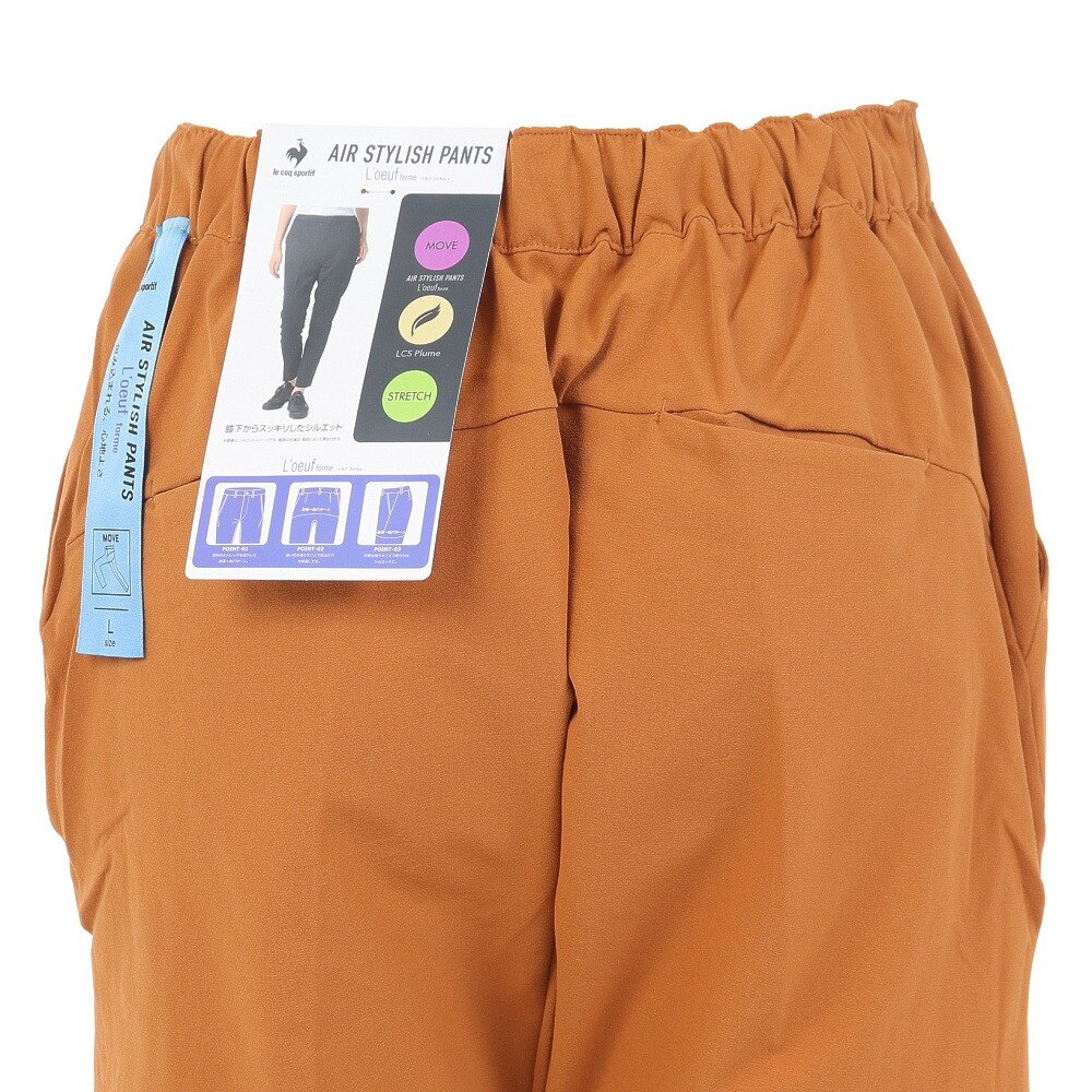 ルコック スポルティフ（Lecoq Sportif）（レディース）プリュームクロス エアスタイリッシュパンツ ルフフォルム QMWWJG22 BW