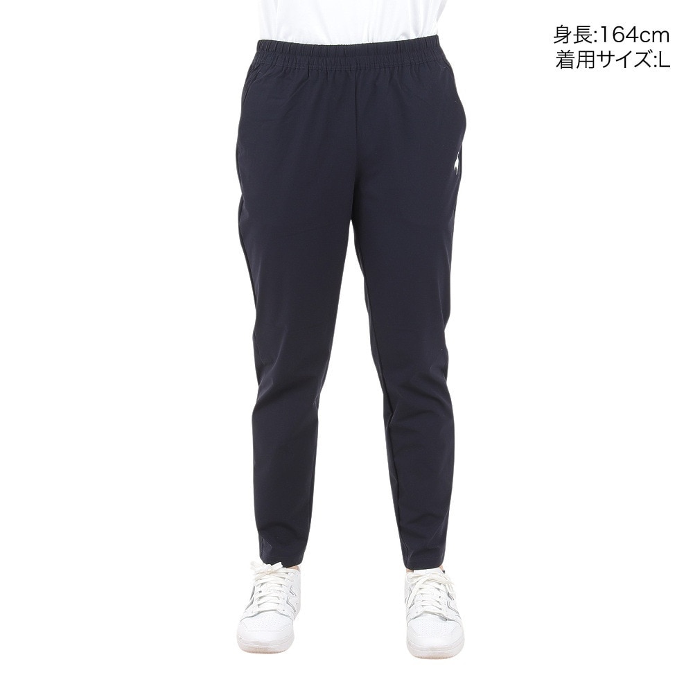 ルコックスポルティフ（lecoqsportif）（レディース）ストレッチクロス ロングパンツ QMWXJG20 NV