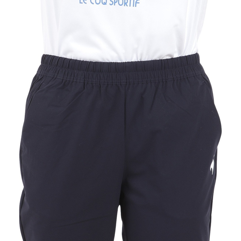 ルコックスポルティフ（lecoqsportif）（レディース）ストレッチクロス ロングパンツ QMWXJG20 NV