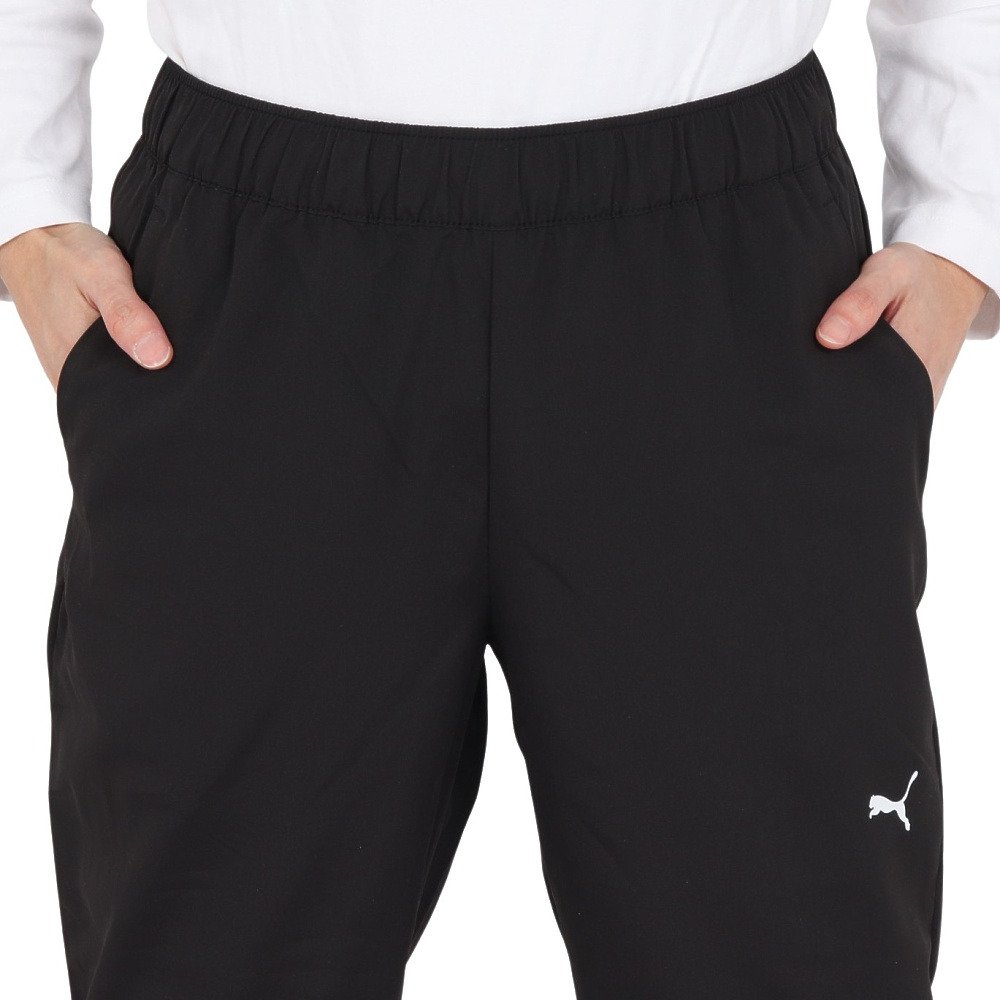 プーマ（PUMA）（レディース）UV対策 紫外線カット クロス パンツ 528893 01 BLK
