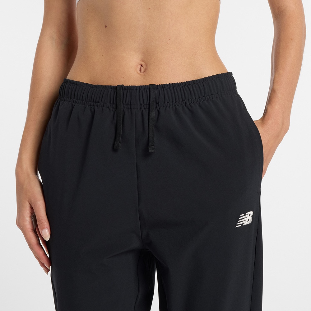 ニューバランス（new balance）（レディース）ストレッチウーブンジョガー AWP51108BK