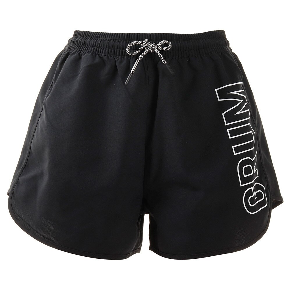  ハーフパンツ レディース 絶耐撥水 UVクロスウーブンパンツ 852GM0RP2398 BLK