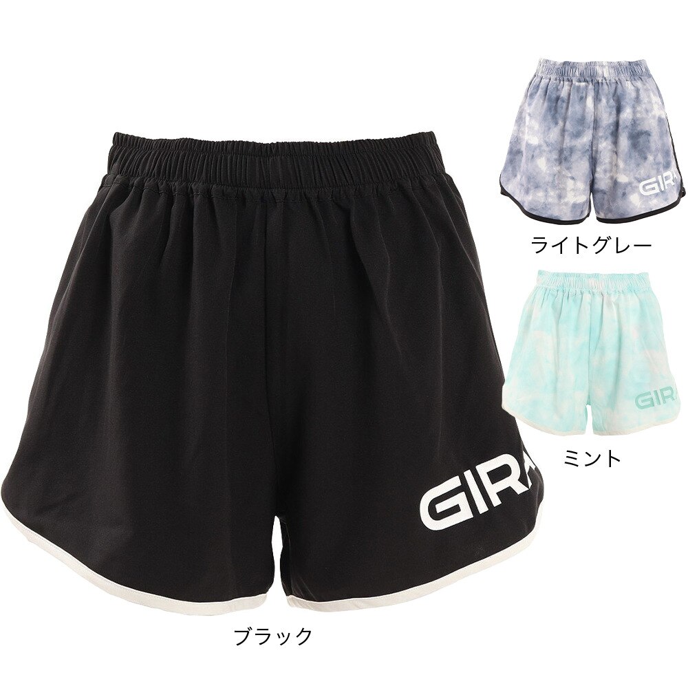 ジローム（GIRAUDM）（レディース）ショートパンツ レディース 絶耐撥水 WU2S3313-TR852-DGSD BLK ブラック★★★