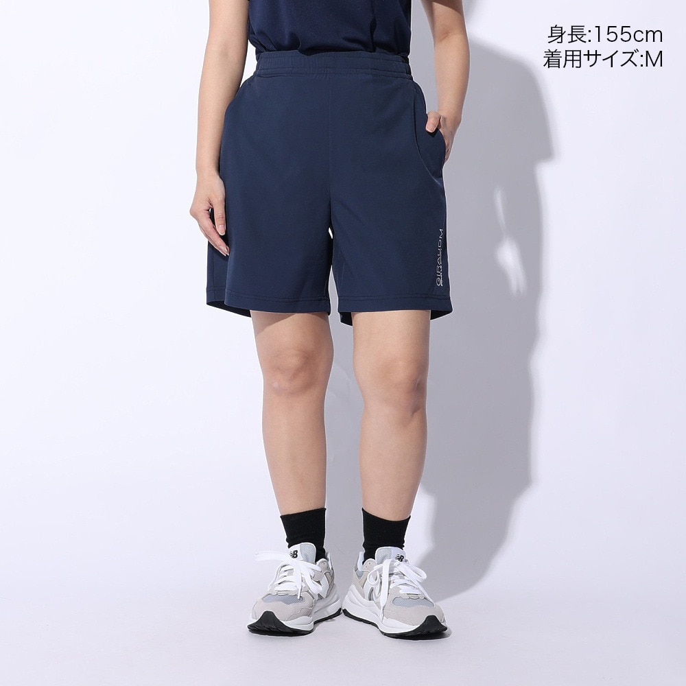 ジローム（GIRAUDM）（レディース）絶耐撥水 UV STCROSSWU ハーフパンツ WU4S0043-TR852-GRSD NVY