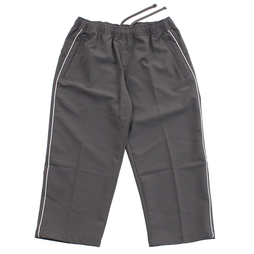  【多少の傷汚れありの為大奉仕】ドライプラス UVストレッチクロス クロップド布帛パンツ 852G8TJ5882 CGRY