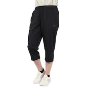 (レディース)WOVEN 3/4 パンツ 525677 01 BLK