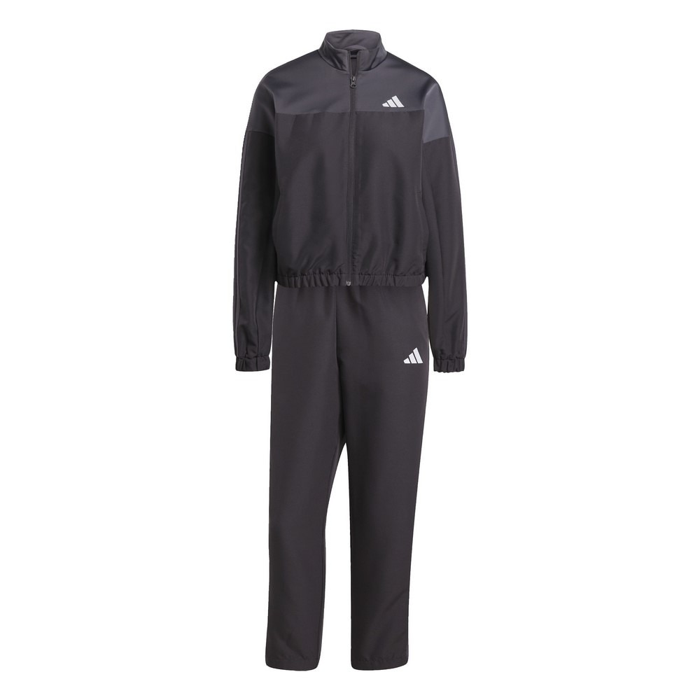 アディダス（adidas）（レディース）ボールドブロック トラックスーツ 上下セット KUB96-JF3387