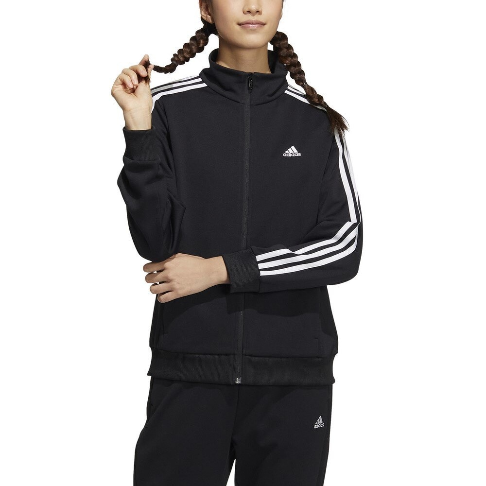 アディダス（adidas）（レディース）ジャージ 上下セット レディース ...