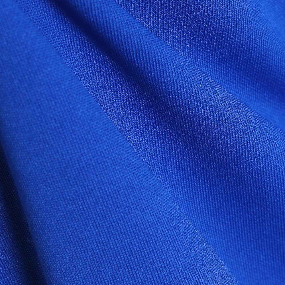 アディダス（キッズ）ボーイズ トレーニング ニット ジャケット QE085-HE0098 ブルー ジップアップ