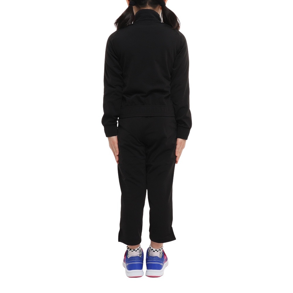 プーマ（PUMA）（キッズ）ジャージ 上下セット キッズ ガールズ クラシック トリコット 672541 01 BLK