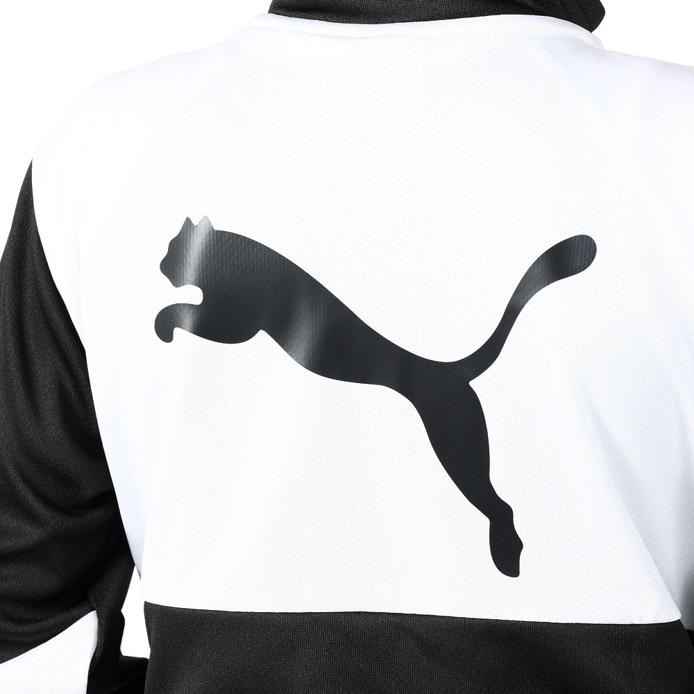 プーマ（PUMA）（キッズ）ジャージ キッズ ACTIVE トレーニング ジャケット 黒 ブラック 670746 51 BLK