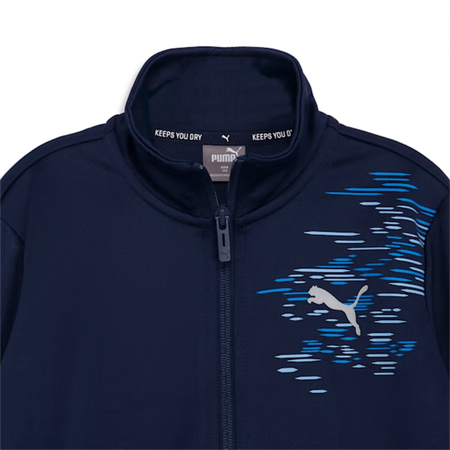 プーマ（PUMA）（キッズ）キッズ ボーイズ ACTIVE SPORTS トレーニングジャケット 677715 06 NVY